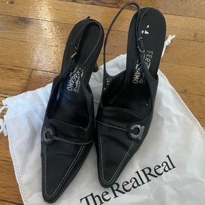 Authentic ferragamo 2” heals